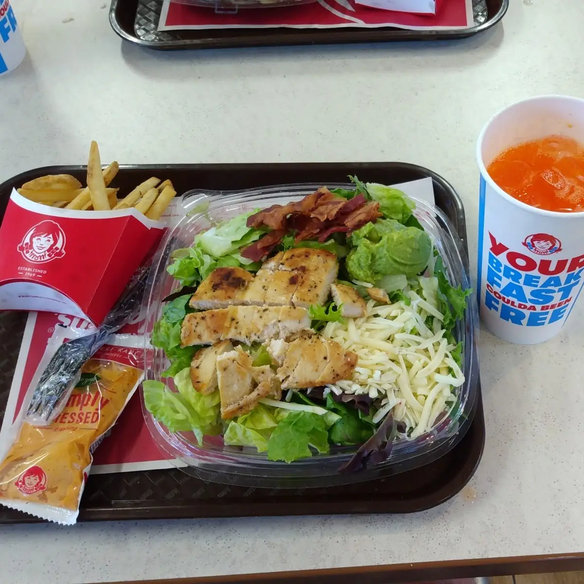 Chicken Avocado Salad Combo