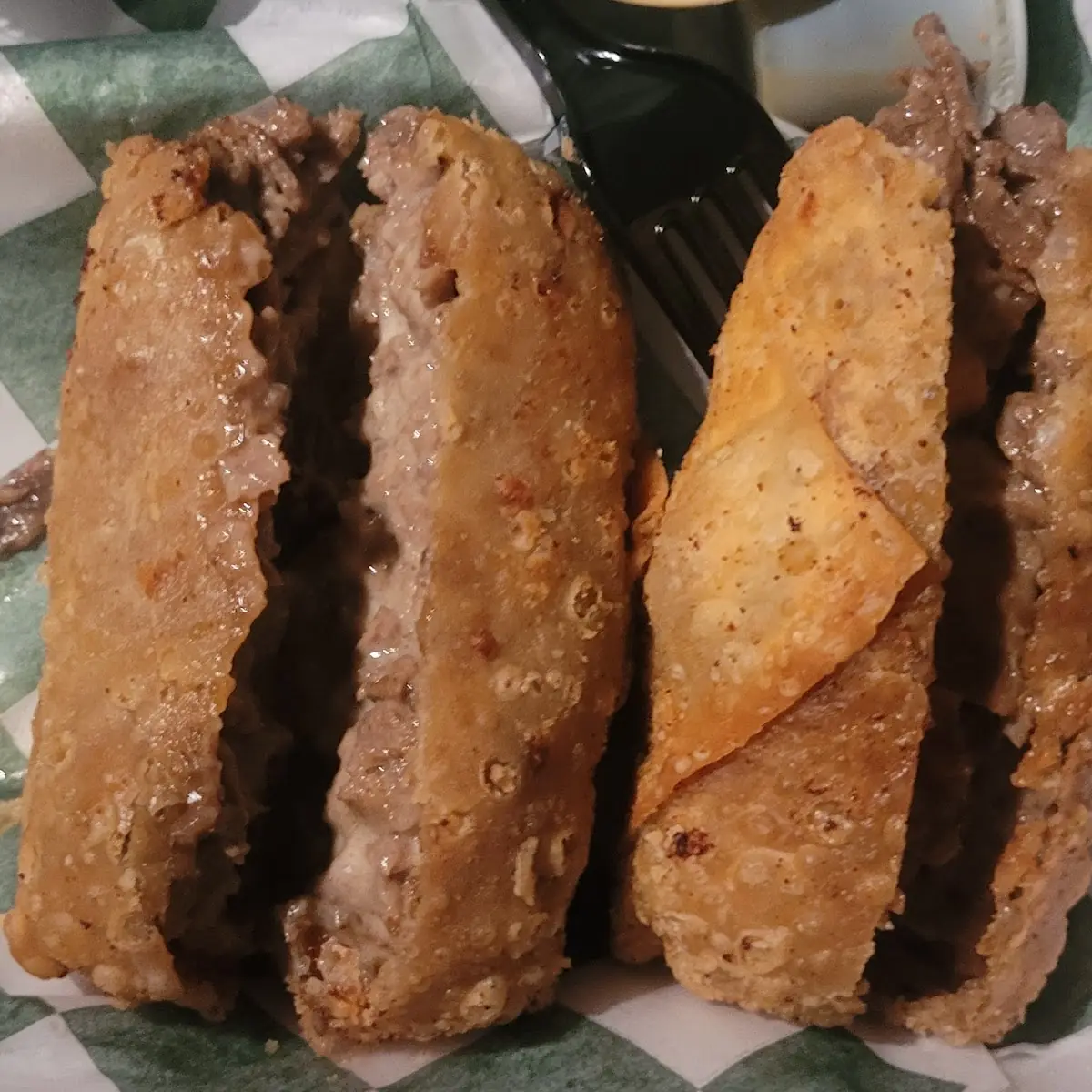 Philly Cheesesteak Egg Rolls