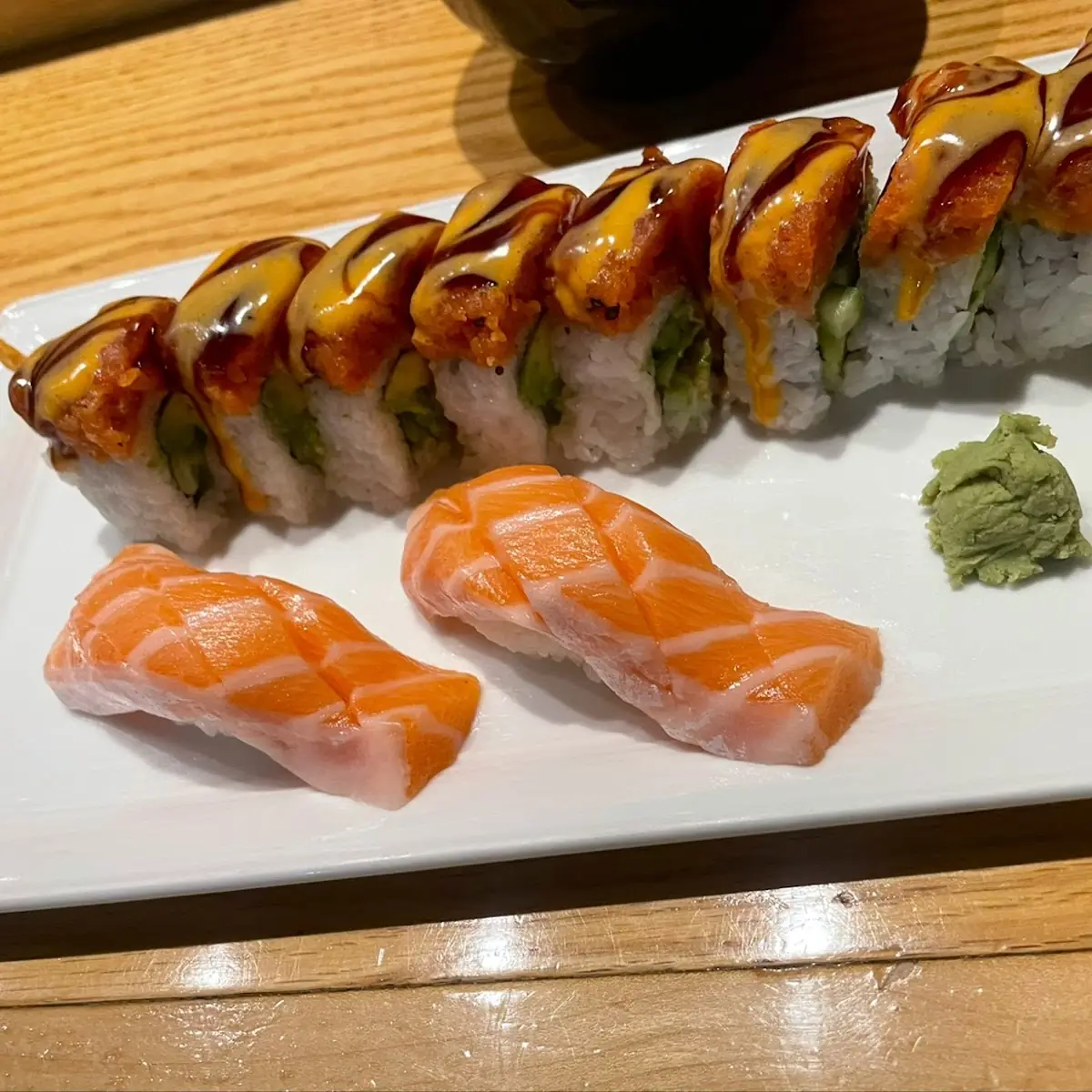 Yami Yami Roll & Salmon Nigiri