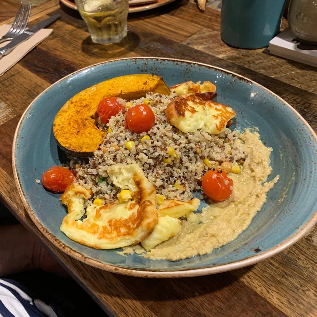 Pulled Lamb and Cous Coub Balad, The Happy Wombat