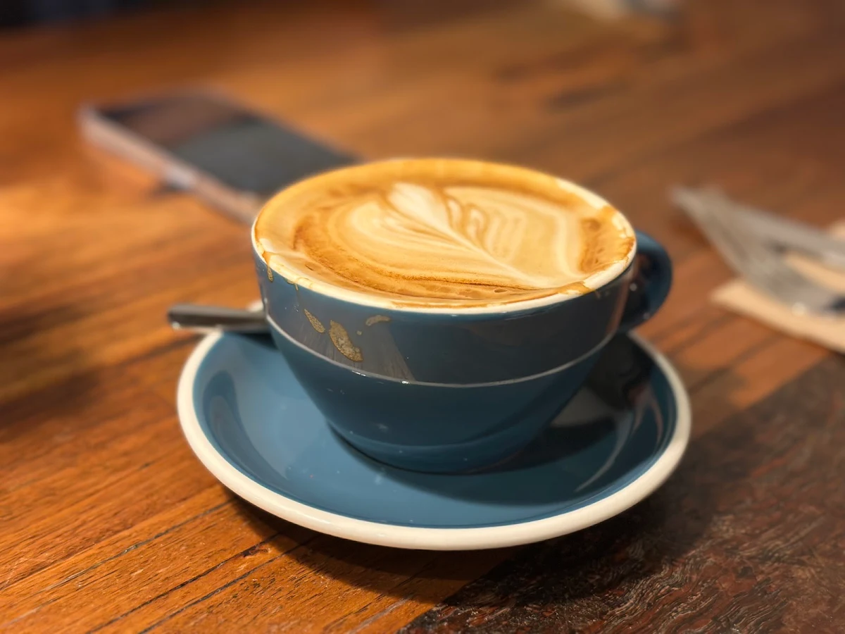Skinny Flat White, The Happy Wombat