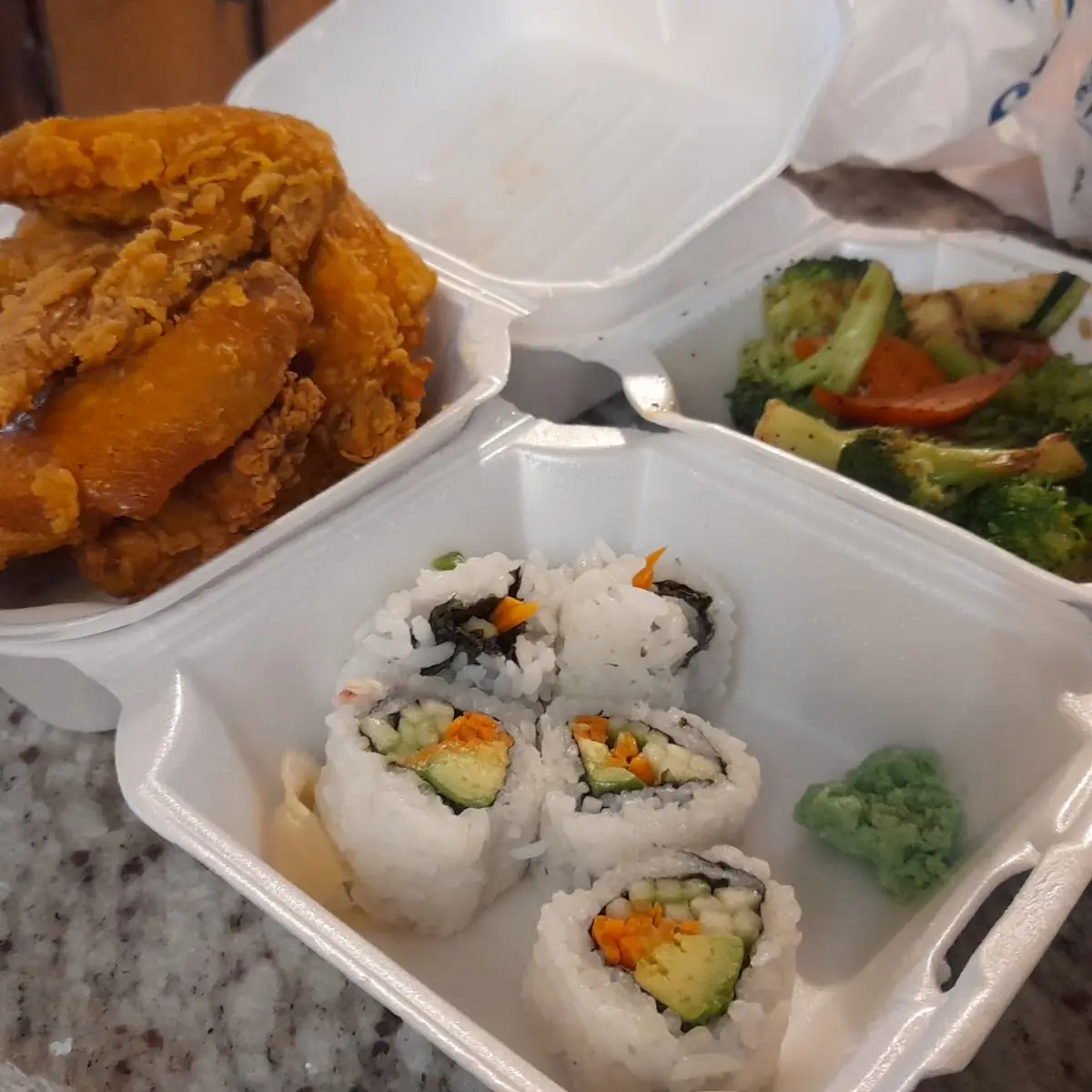 Vegetable Fried Chicken