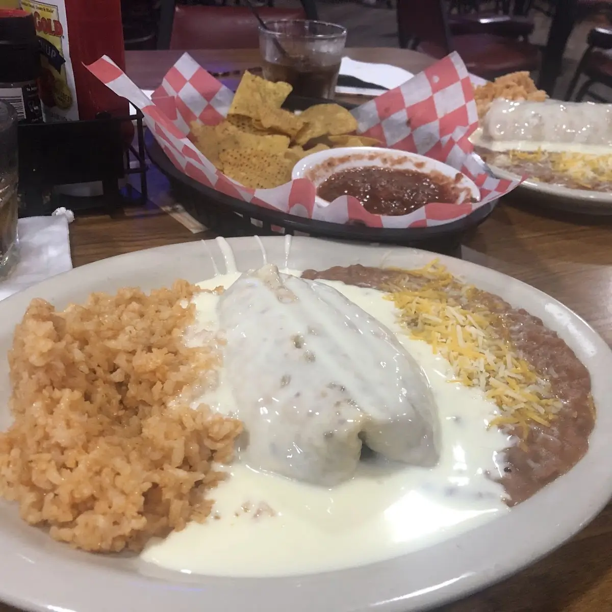 Chimichanga Plate