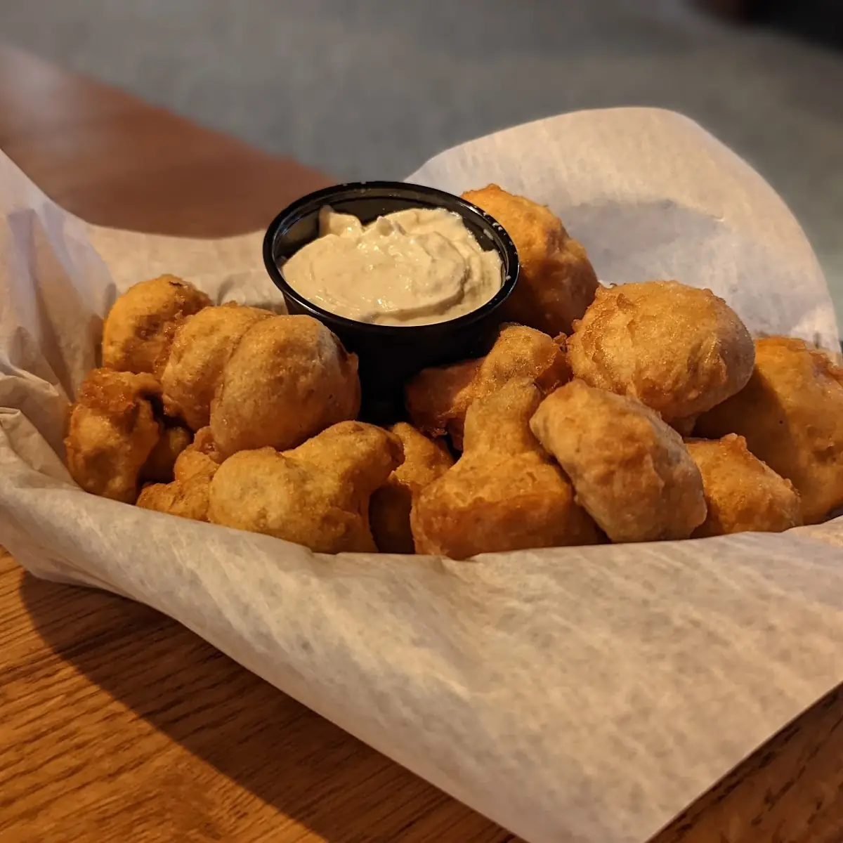 Hand-Battered Mushrooms