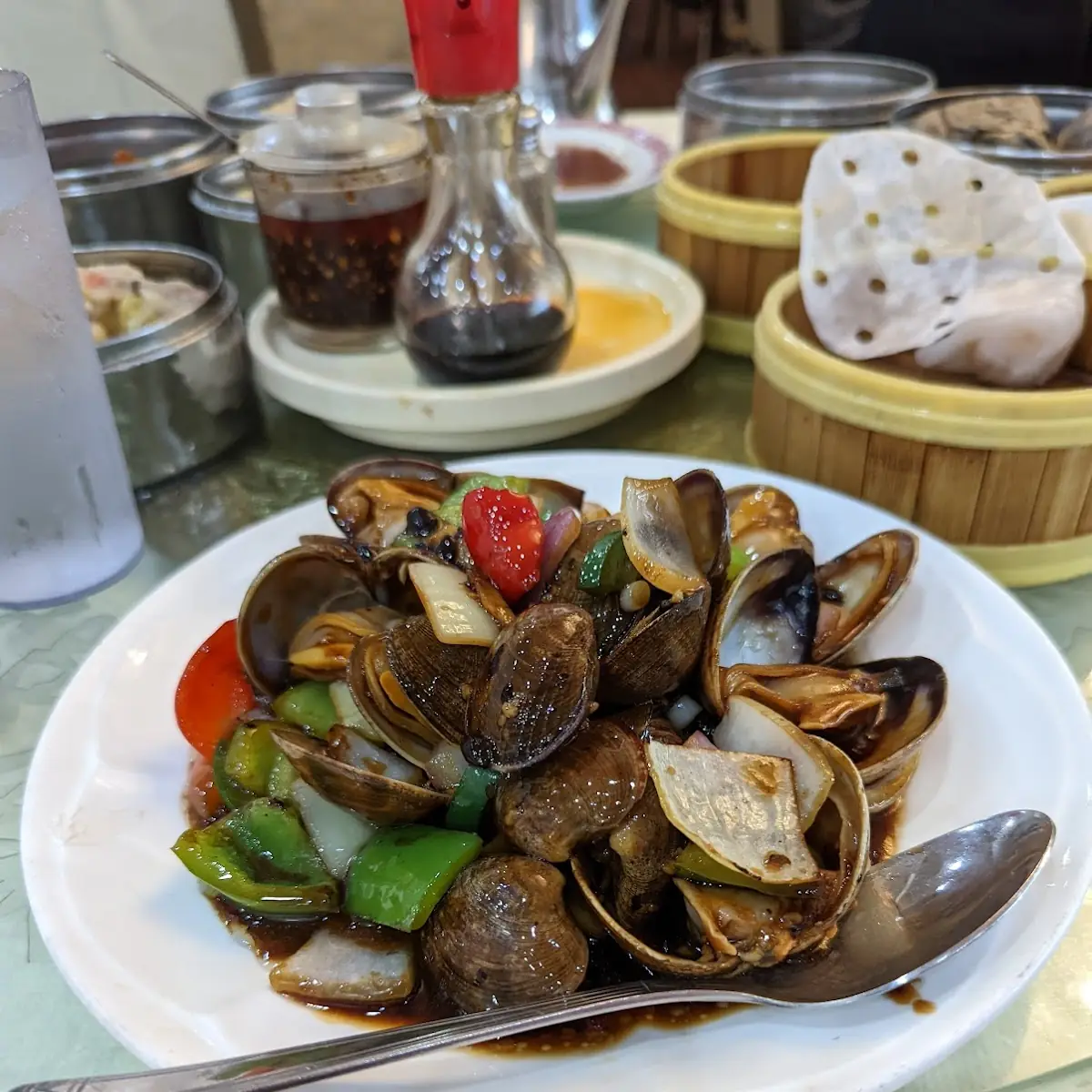 Clams in Black Bean Sauce