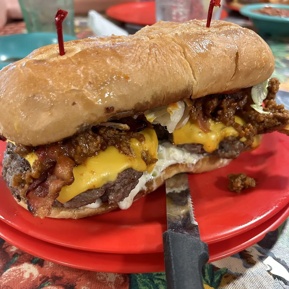Double Bacon Cheese Burger