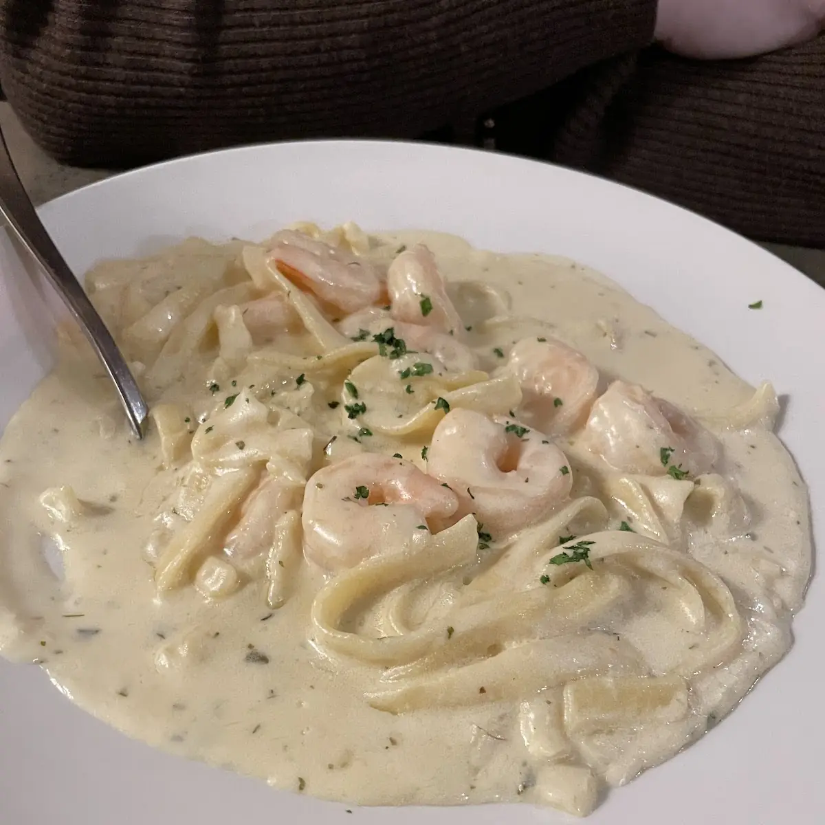 Shrimp Alfredo