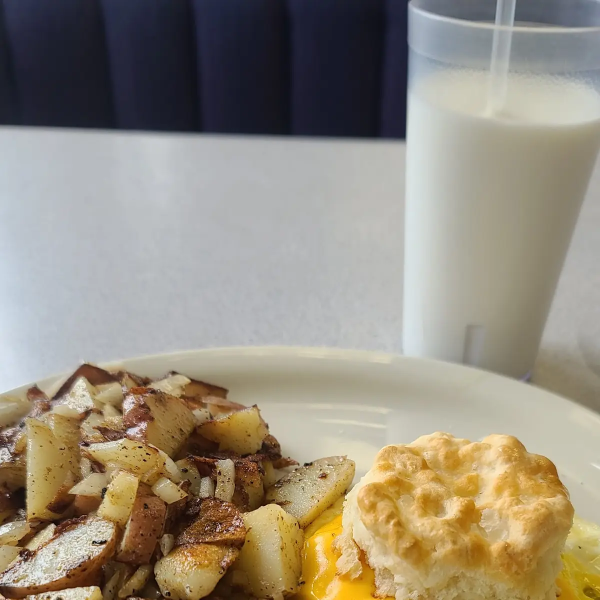 Egg & Cheese Biscuit Sandwich