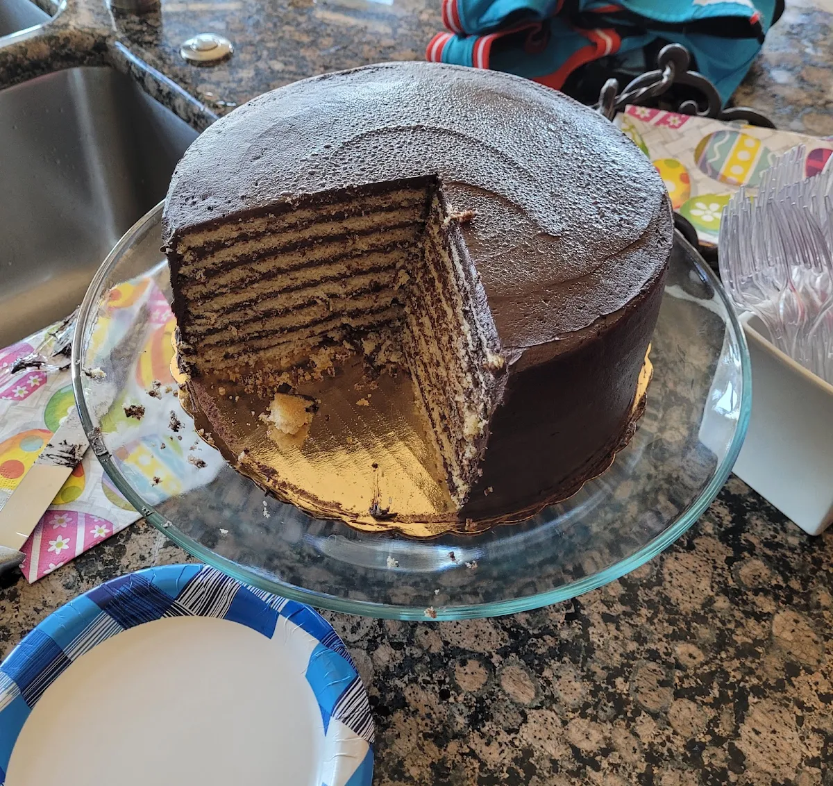 Smith Island Bakery Chocolate Cake