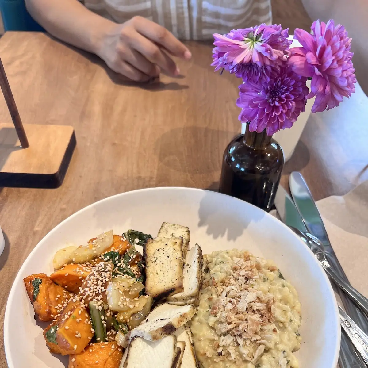Sweet Potatoes and Cauliflower Risotto