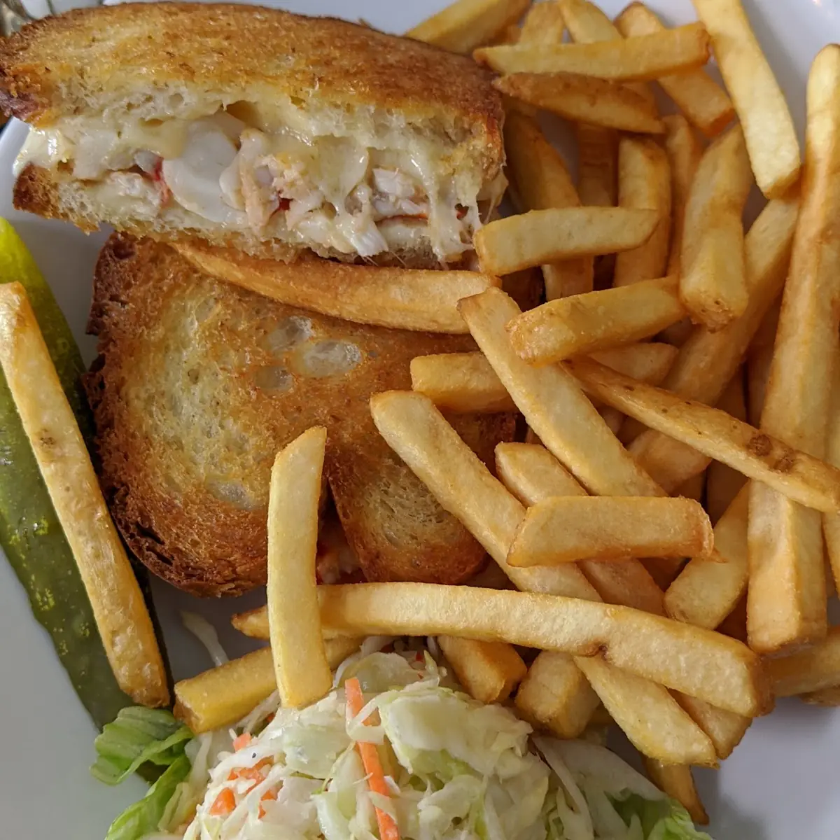 Lobster Grilled Cheese Sandwich