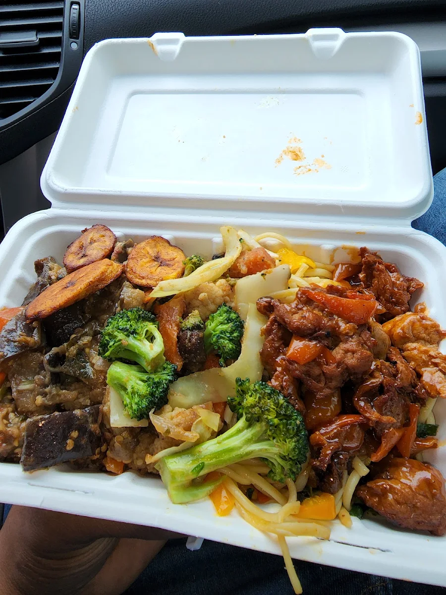 Quinoa Stir Fry Soya Eggplant & Noodles