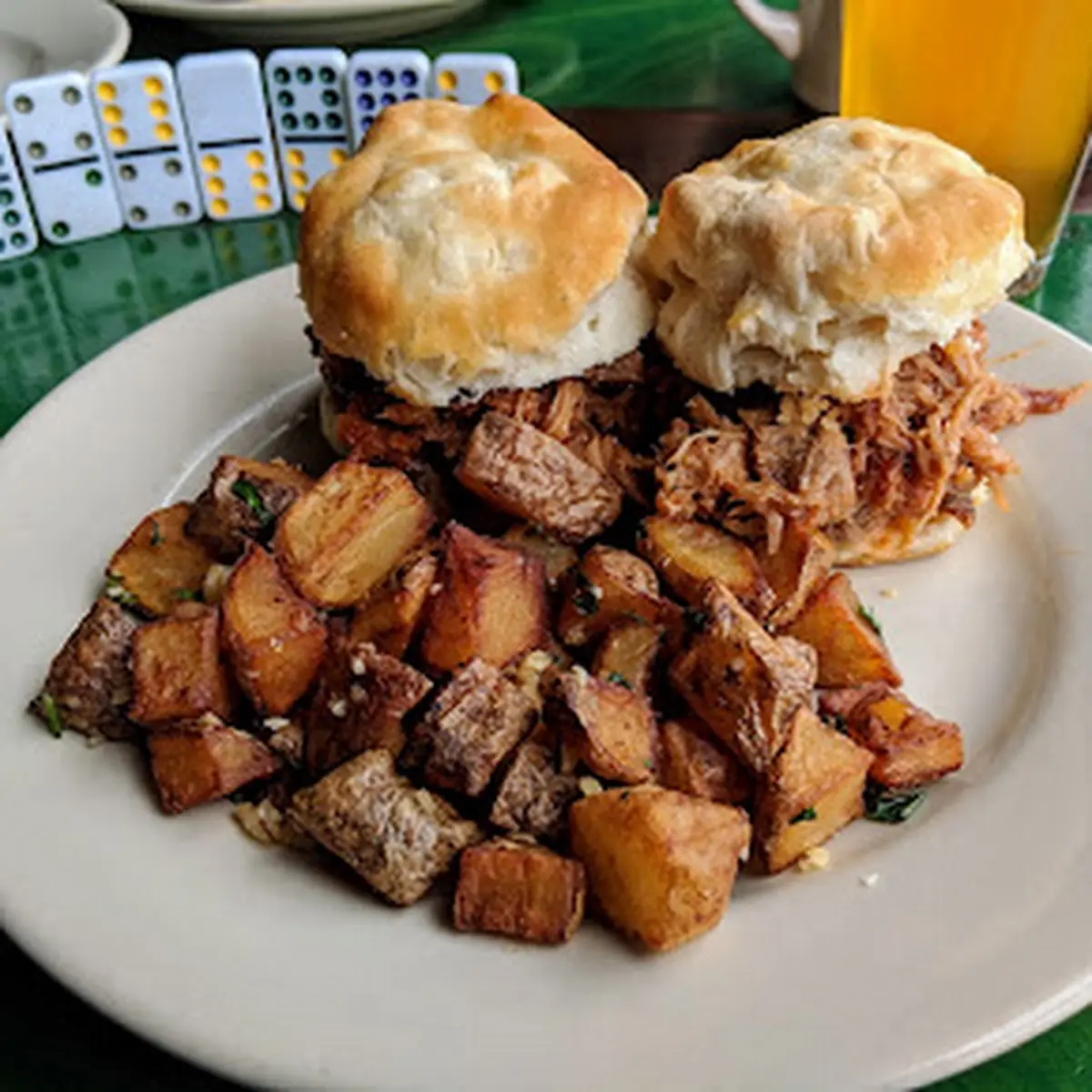 Pulled Pork Biscuits