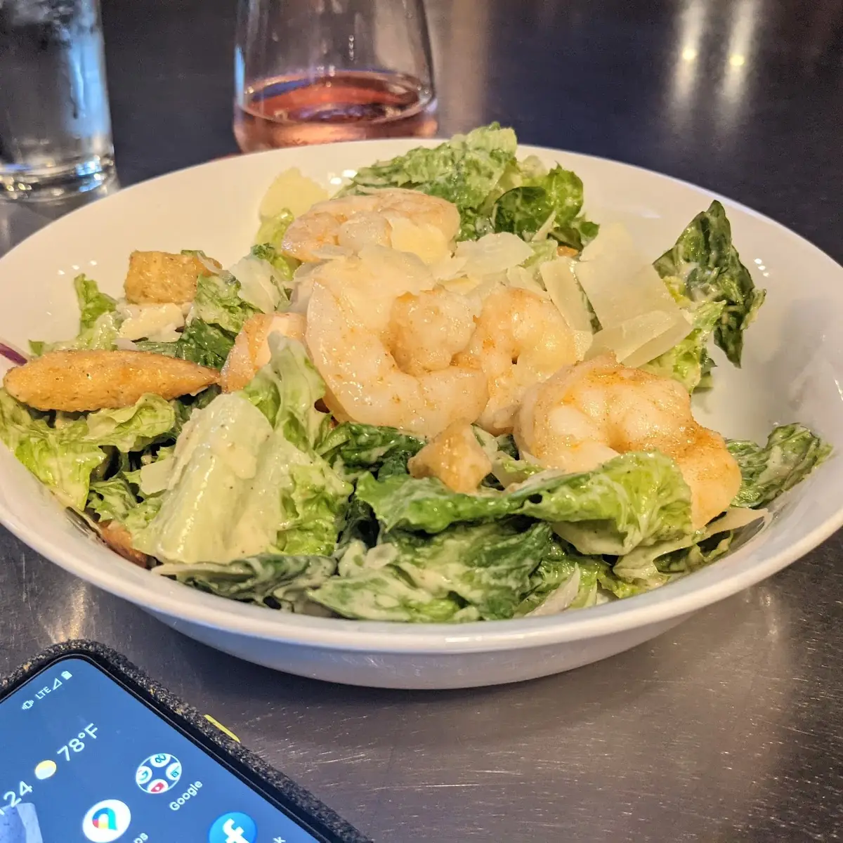 Shrimp Cesar Salad
