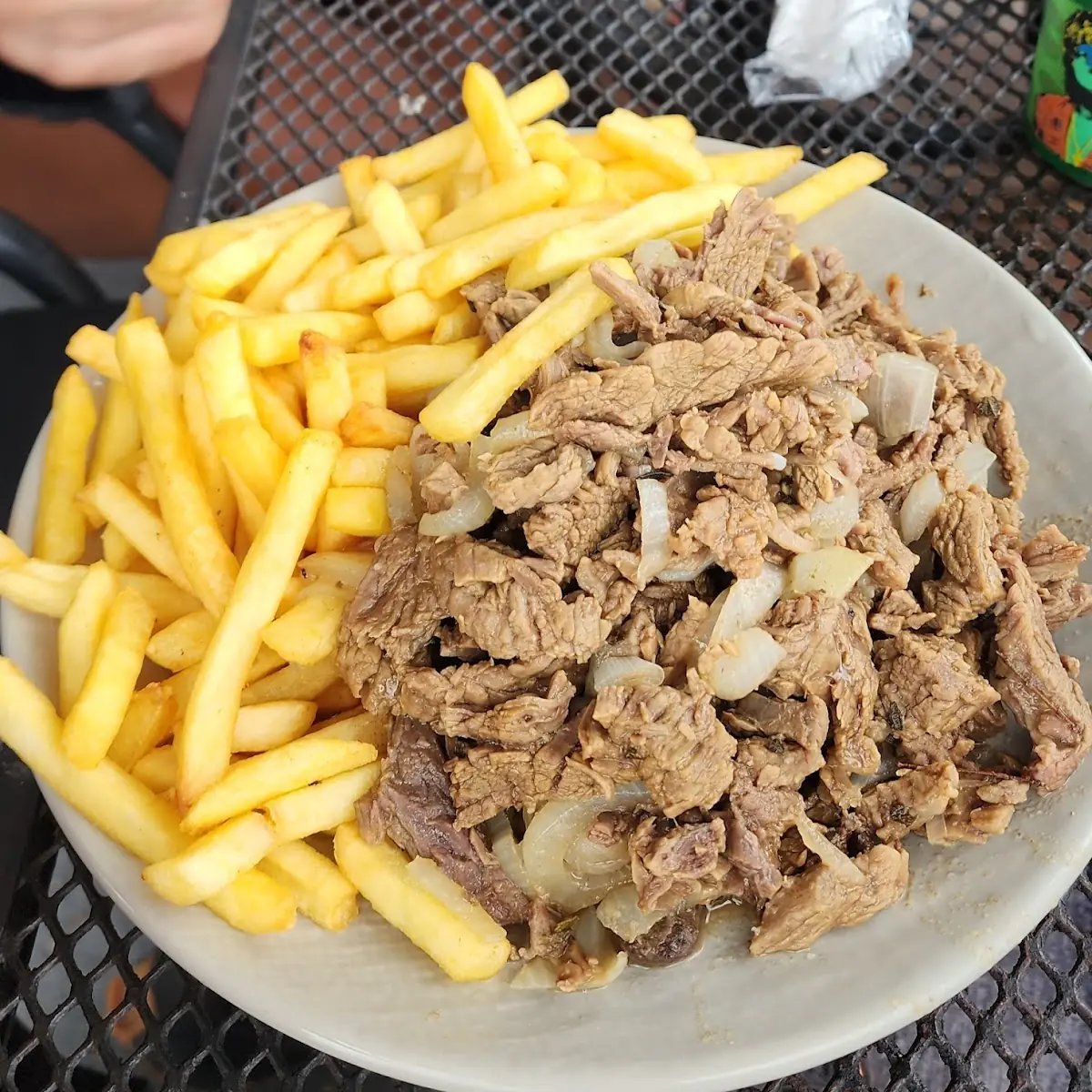 Churrasco with French Fries