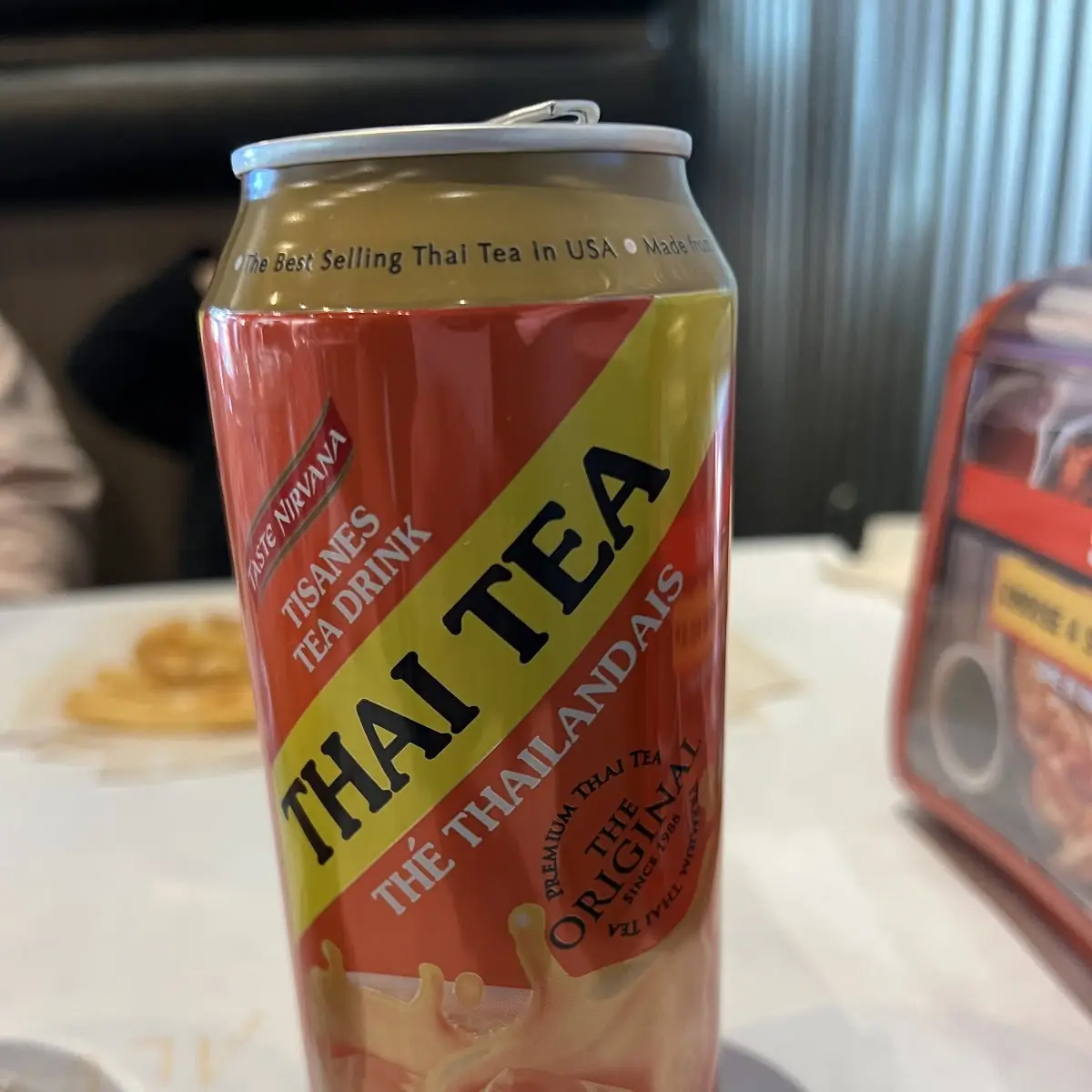 Canned Thai Tea