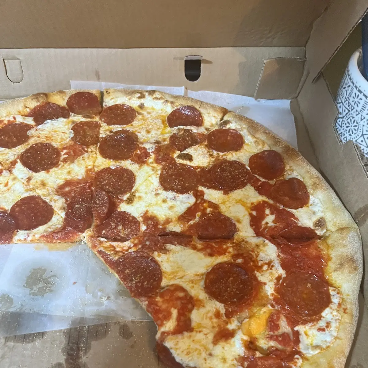 Large Margherita with Pepperoni