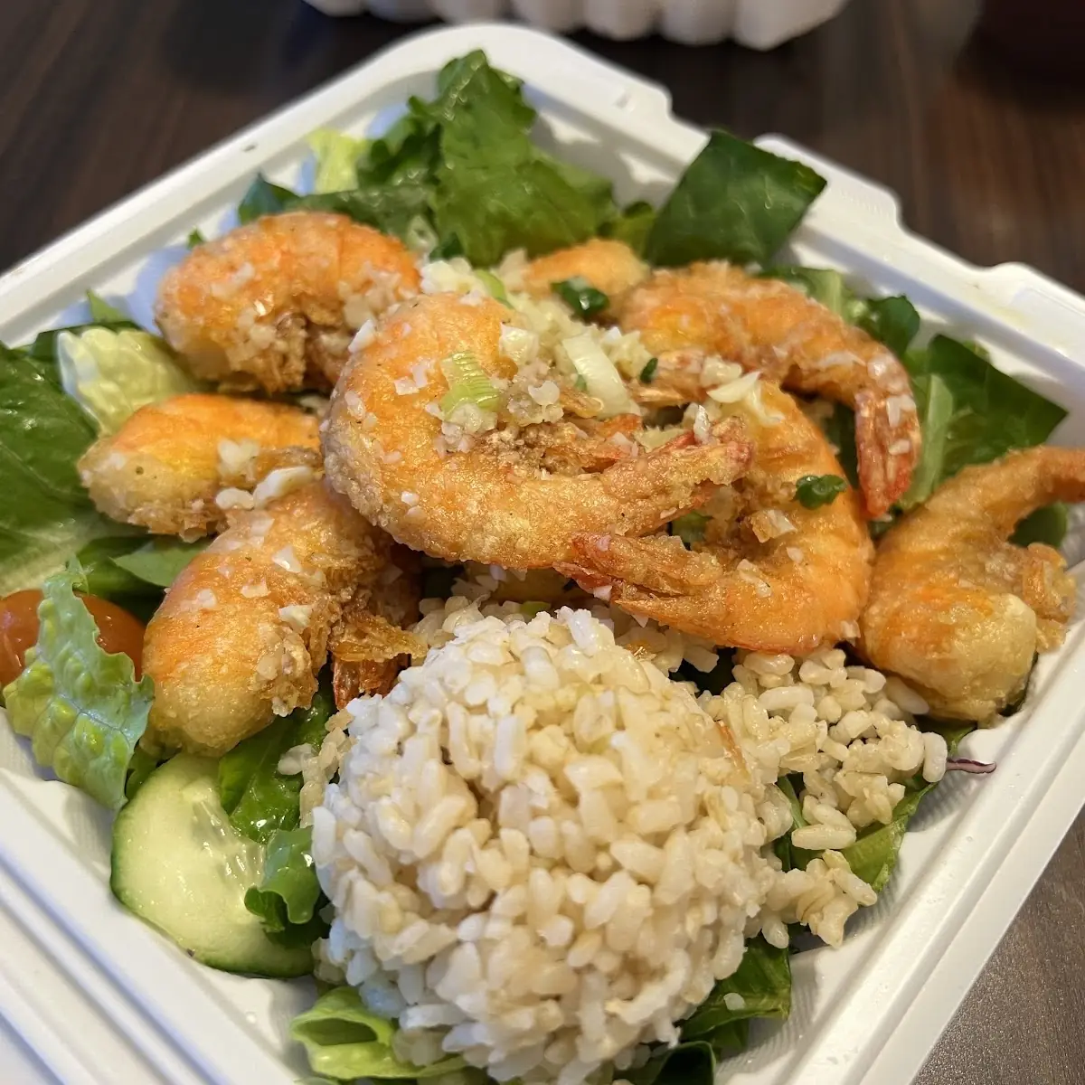 Fried Shrimp Bowl
