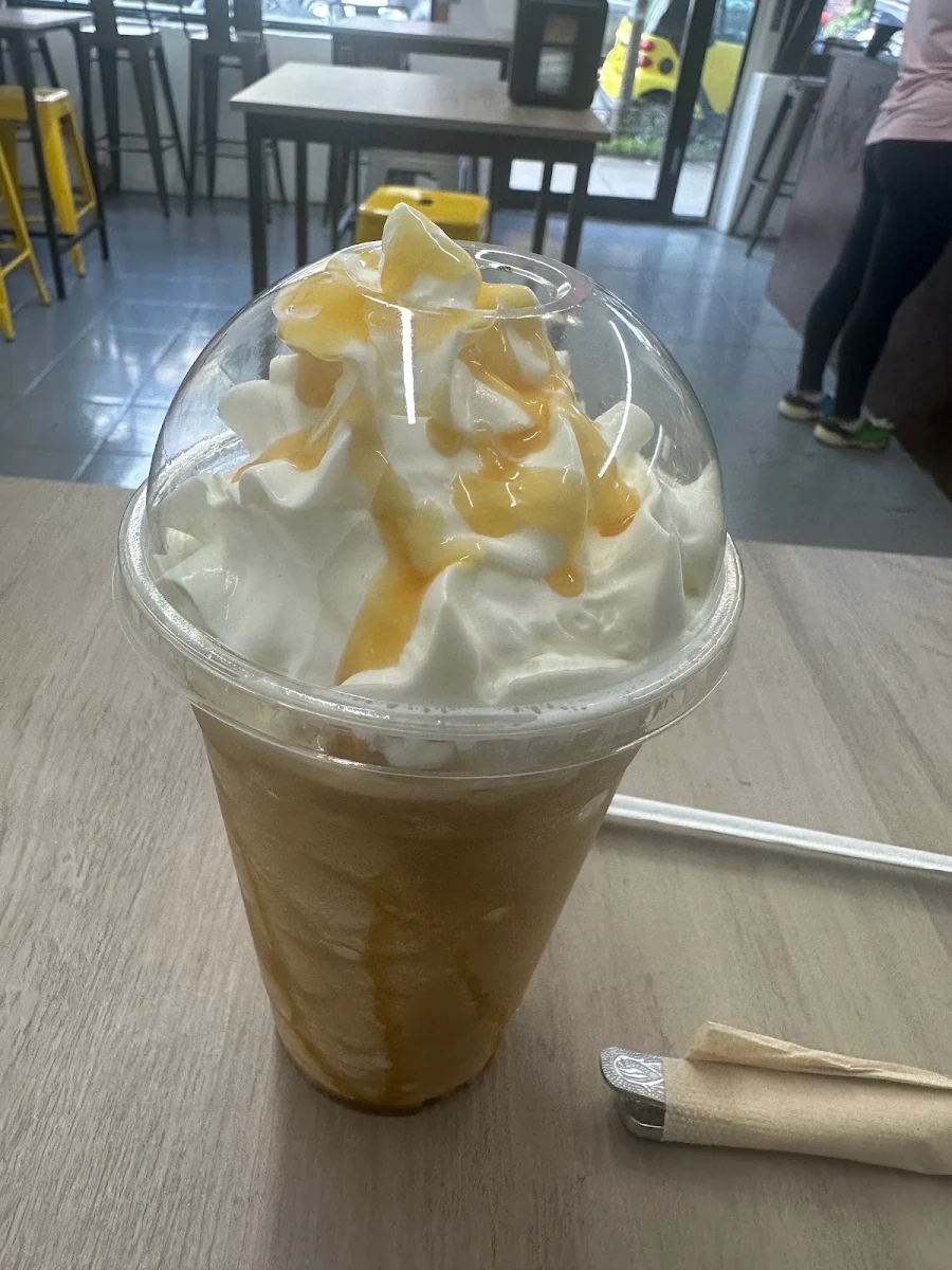 Large Caramel Frappe