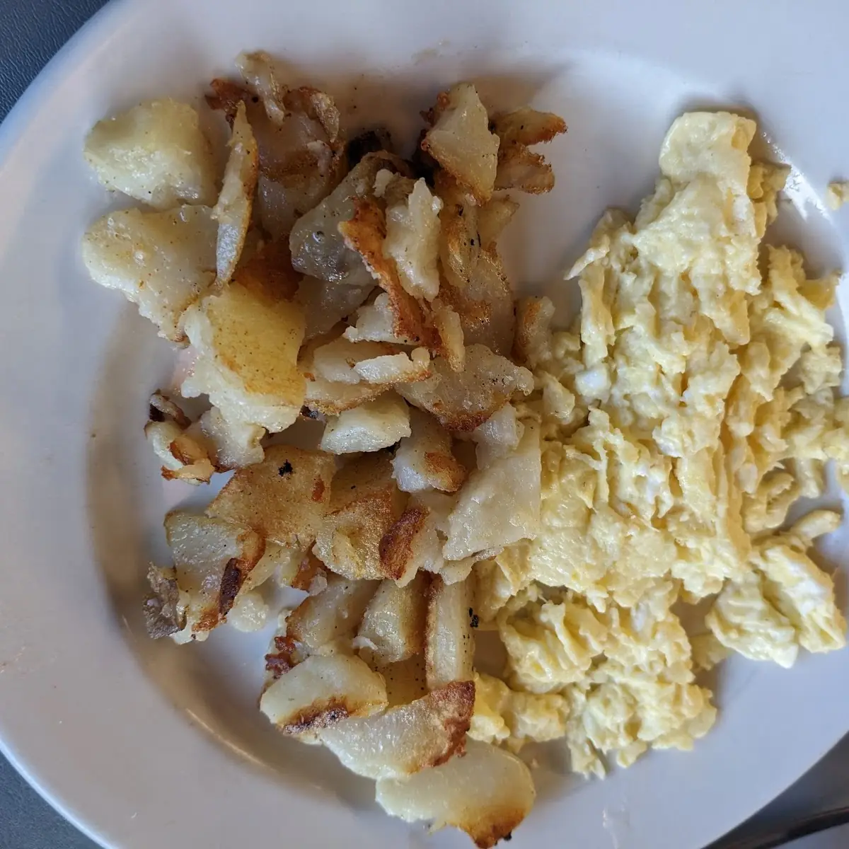 Scrambled Eggs and Home Fries