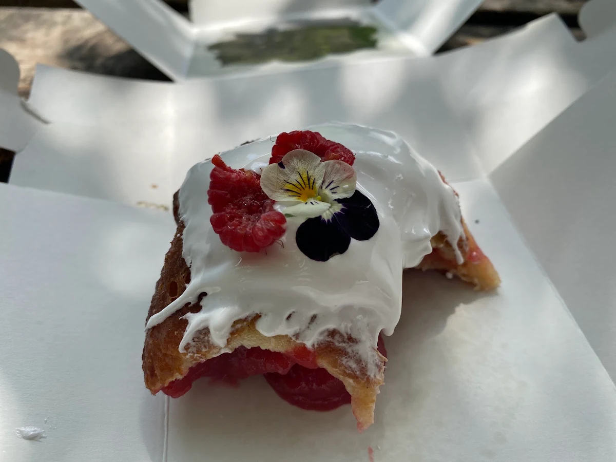 Raspberry Doughnut