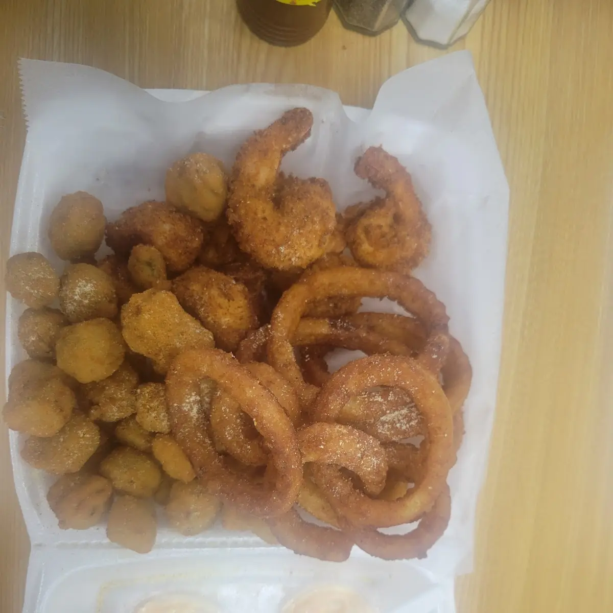Fried Shrimp Okra
