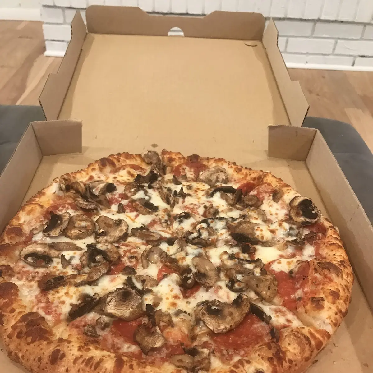 Pepperoni Mushroom Pizza