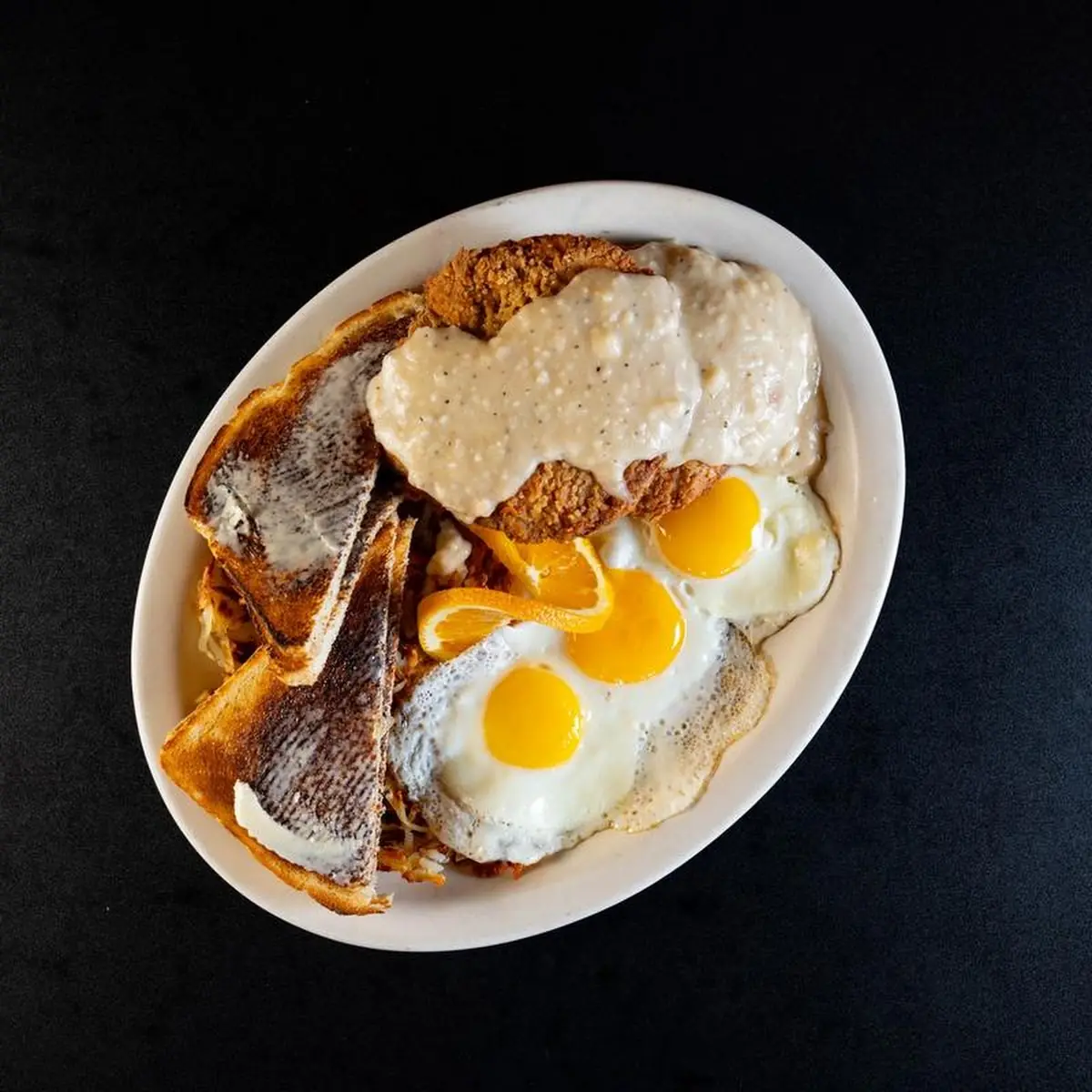 Chicken Fried Steak & 2 Eggs