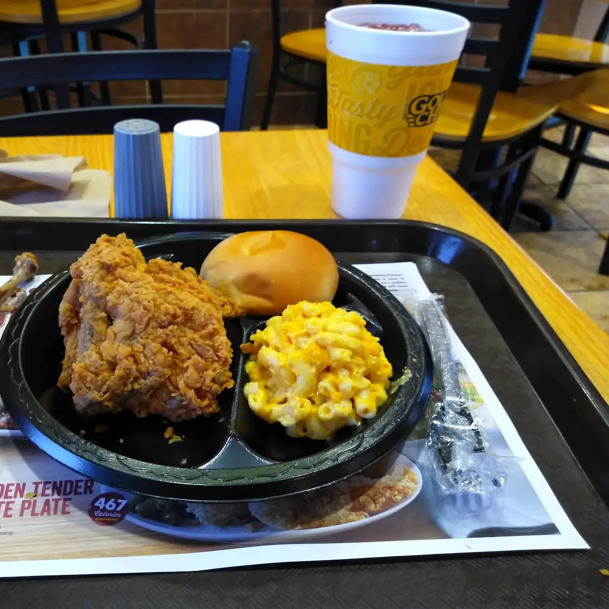 Fried Chicken Mac and Cheese Biscuit