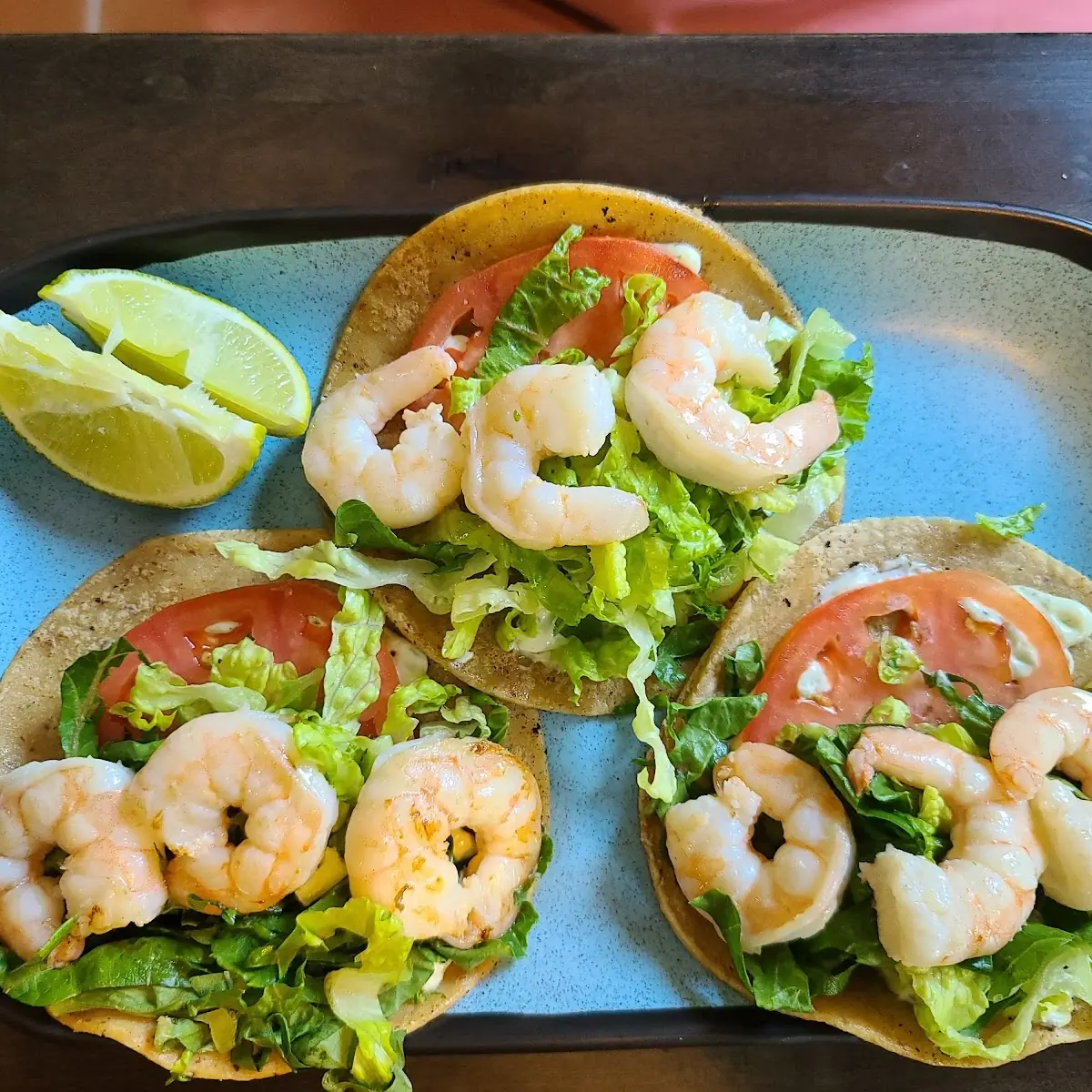 Celestun Shrimp Tacos