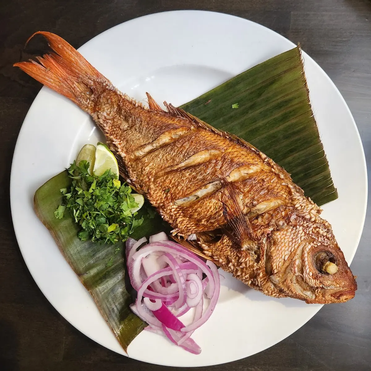 Sisal Fried Fish Whole Red Snapper