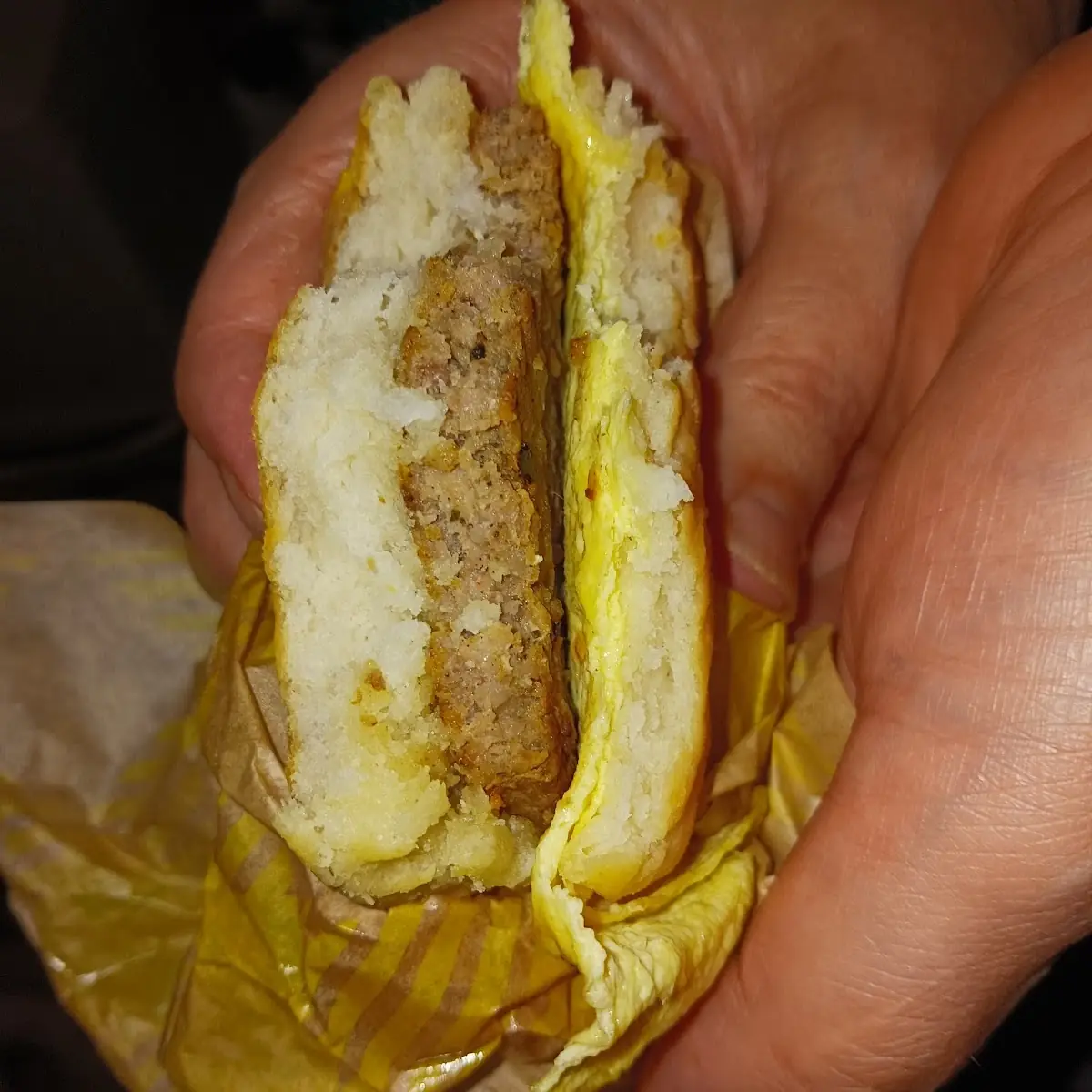 Sausage & Egg Biscuit