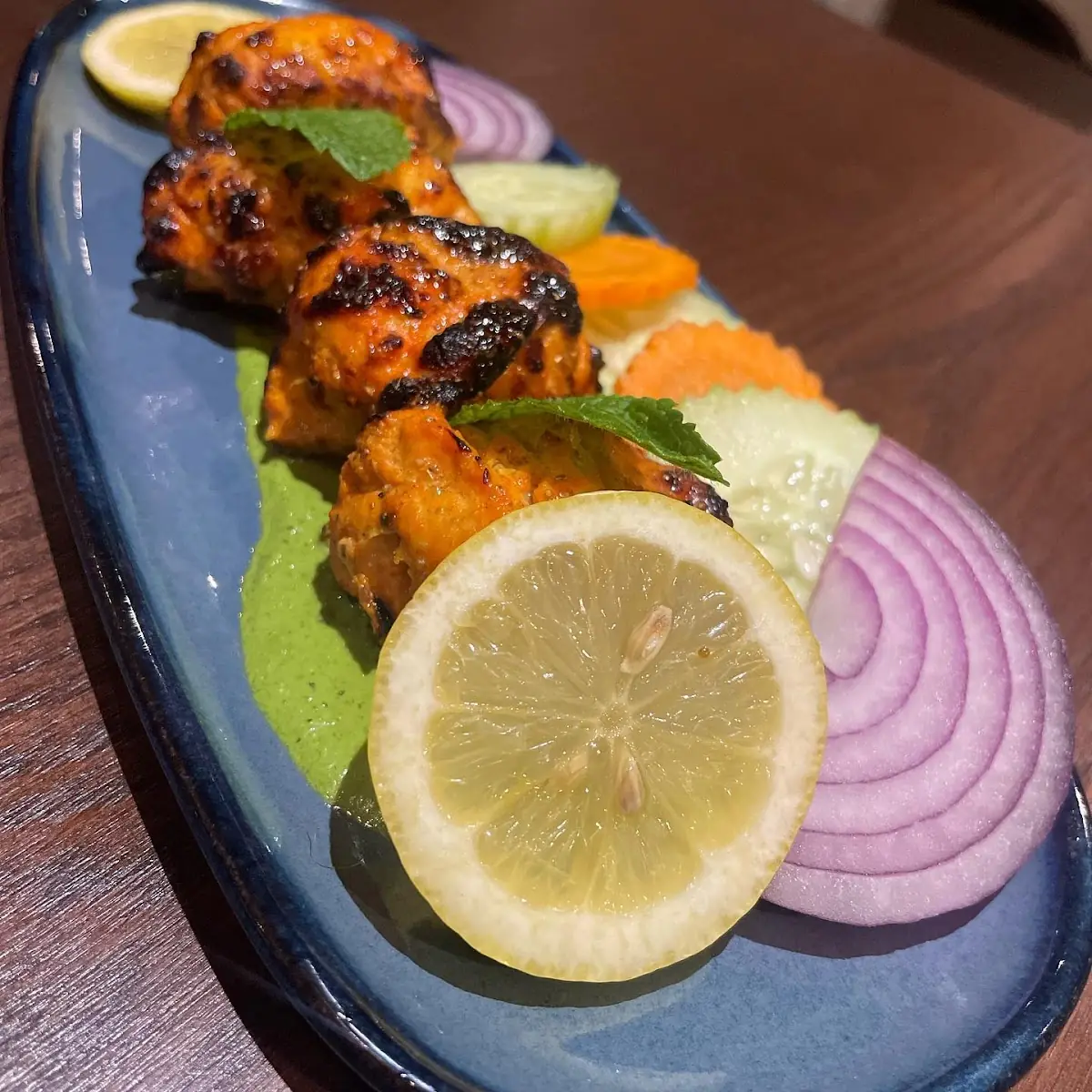 Grilled Tandoori Shrimp