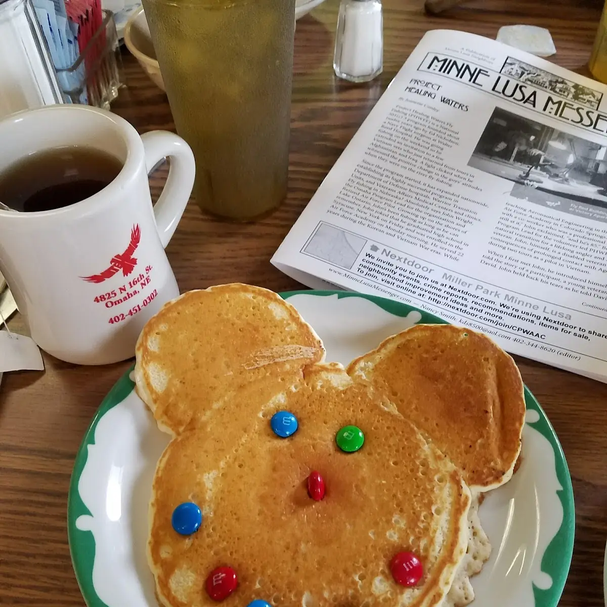 Smile Face Pancake