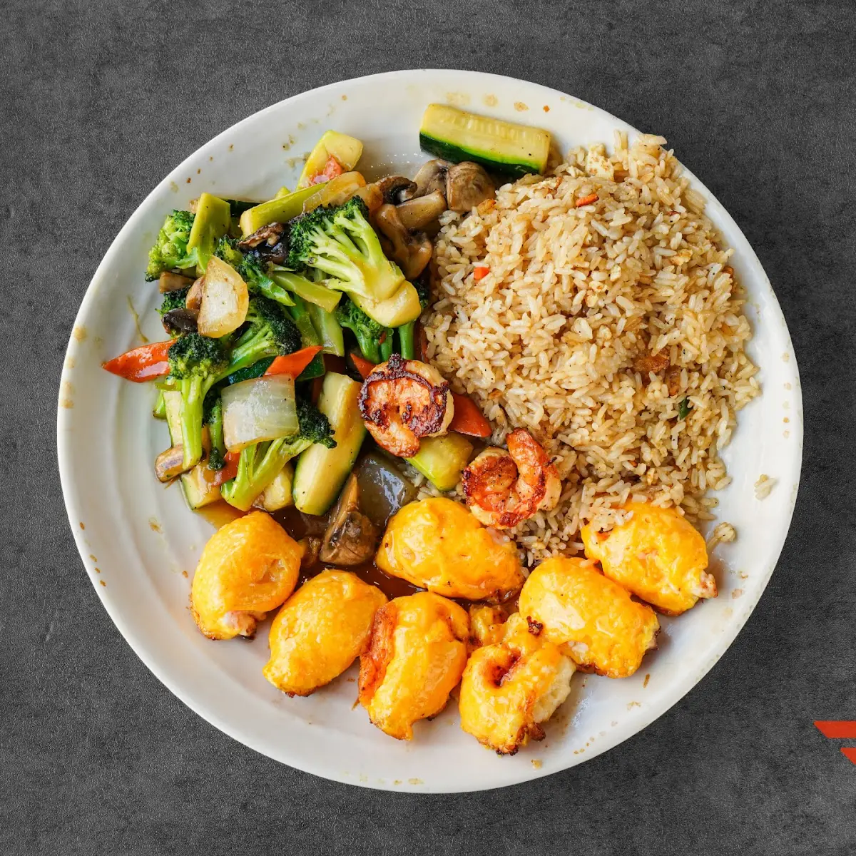 Chicken or Steak Hibachi