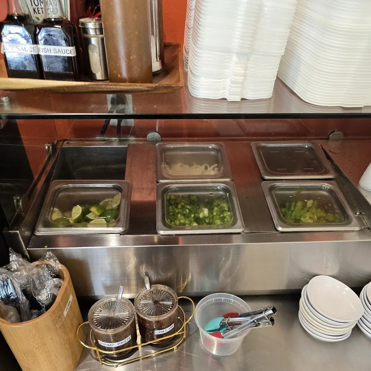 Condiments Table