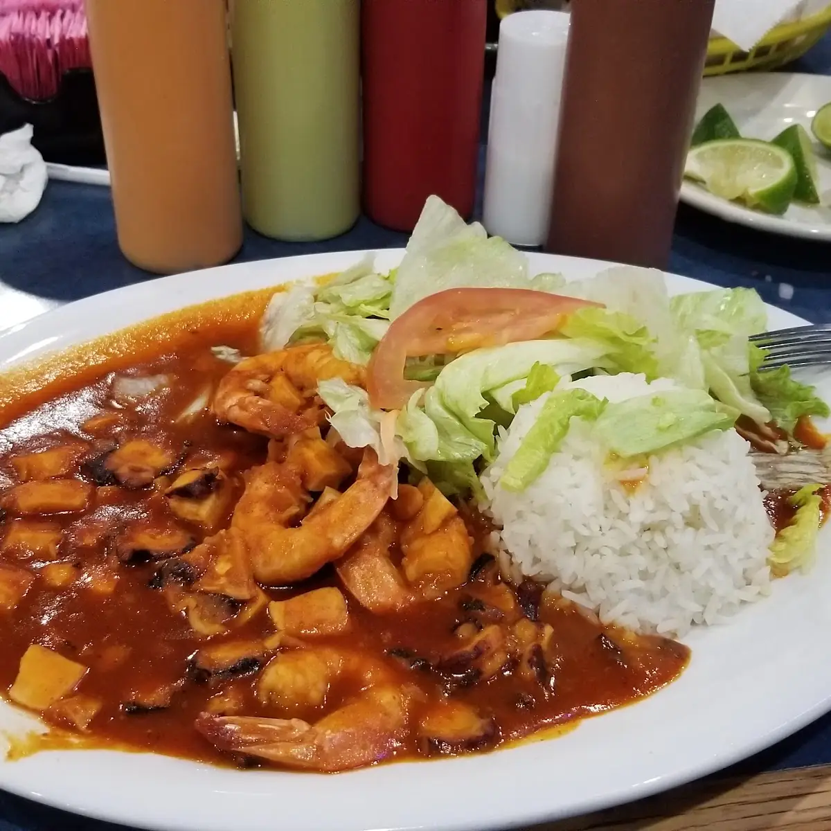 Camarones a La Diabla