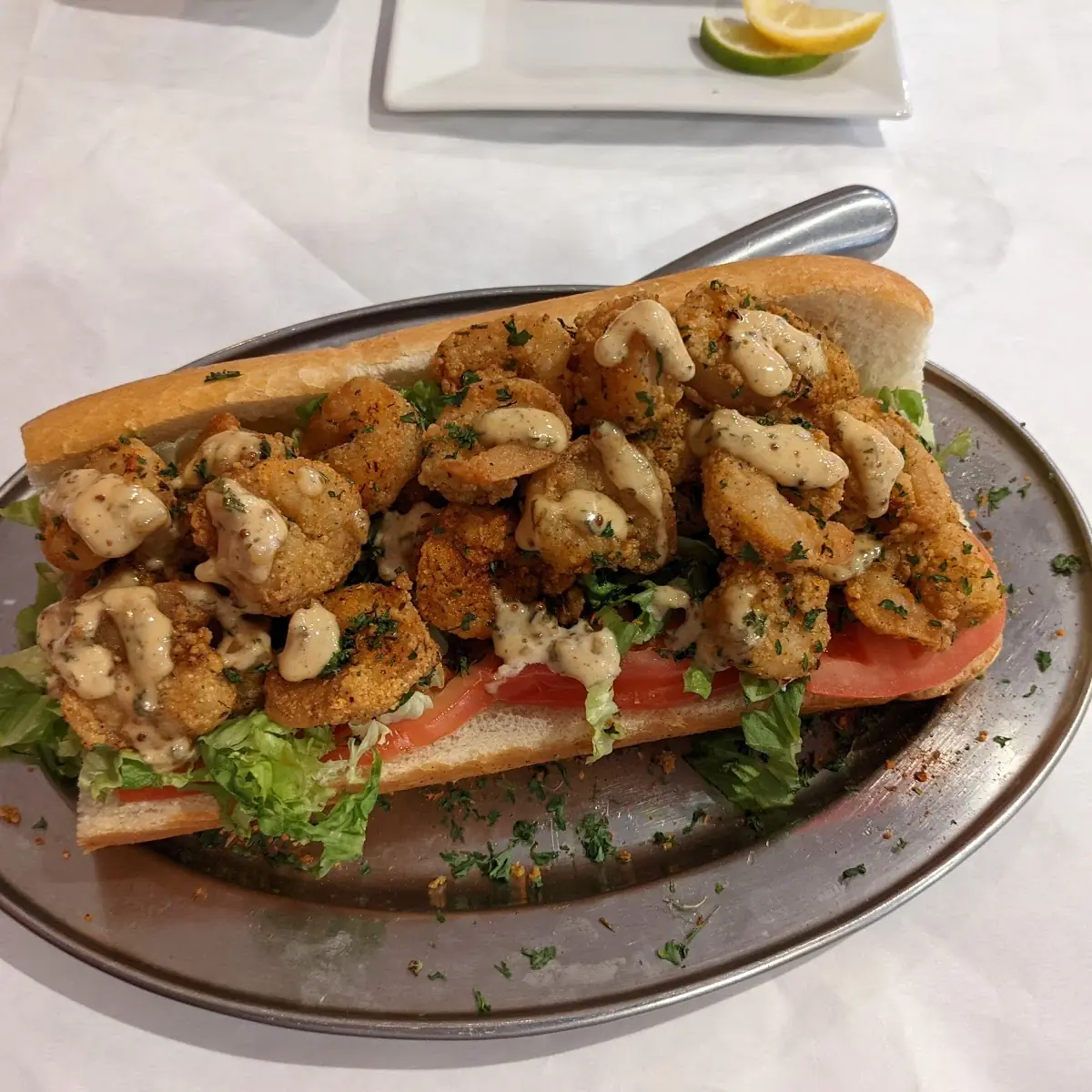 Oysters PO' Boy