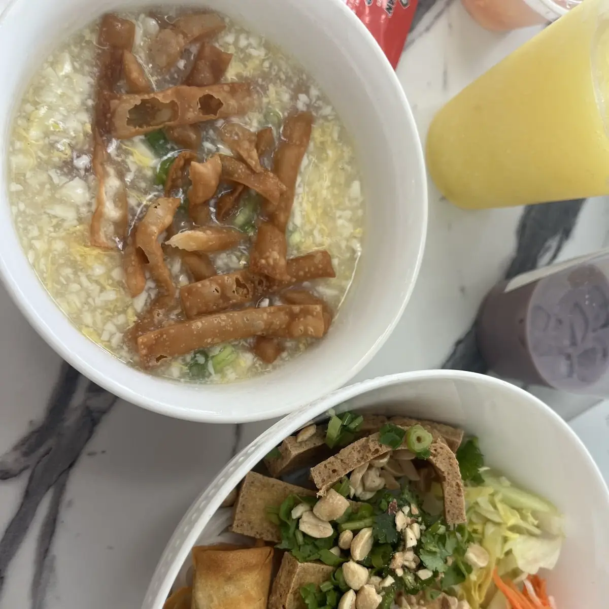 Egg Drop Soup with Wonton
