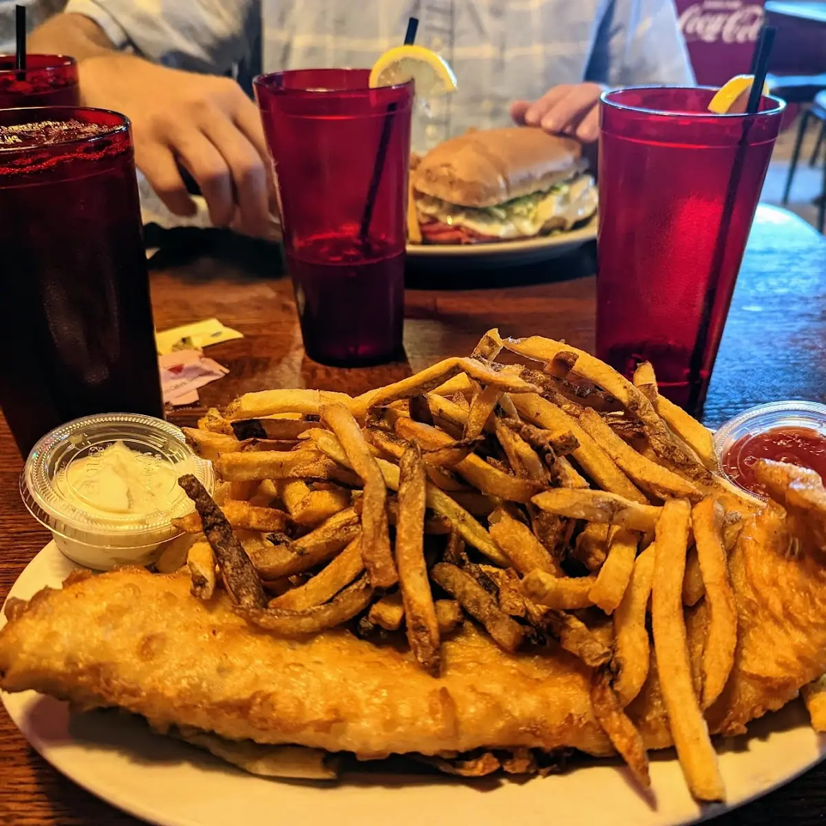Fried Cod Dinner