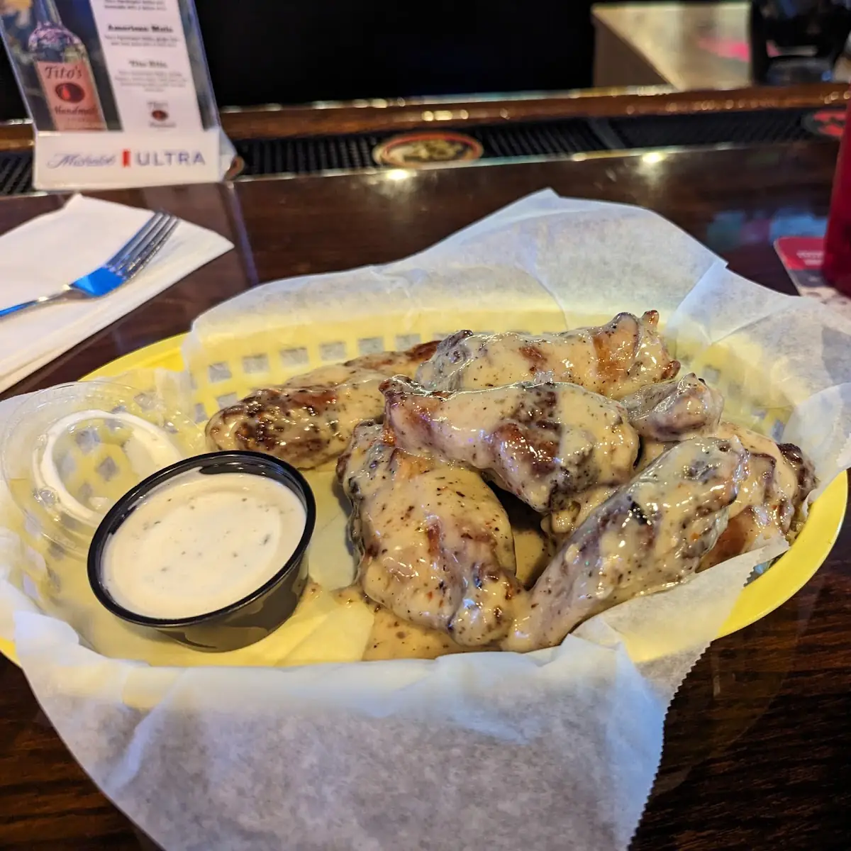 Garlic Parmesan Wings
