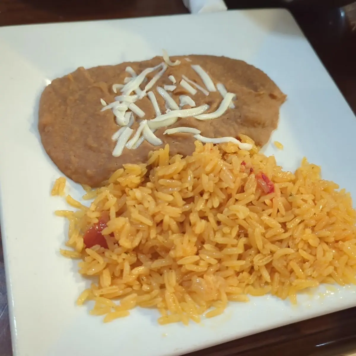 Taco Rice & Beans Kids Menu