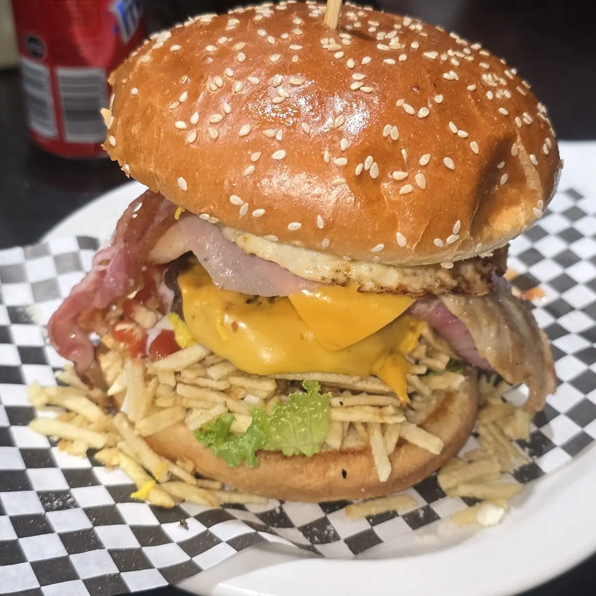 Hamburguesa Triple Triple Burger
