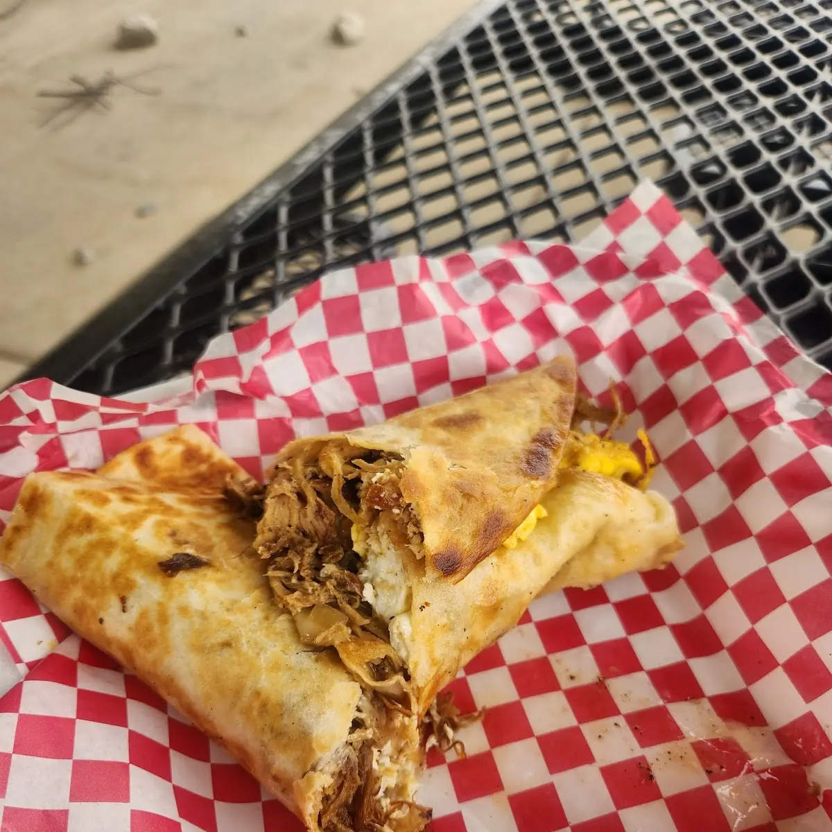 Pulled Pork Breakfast Burrito
