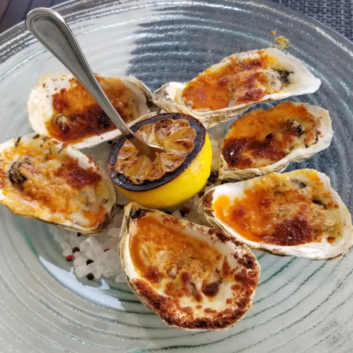Char-Broiled Oysters