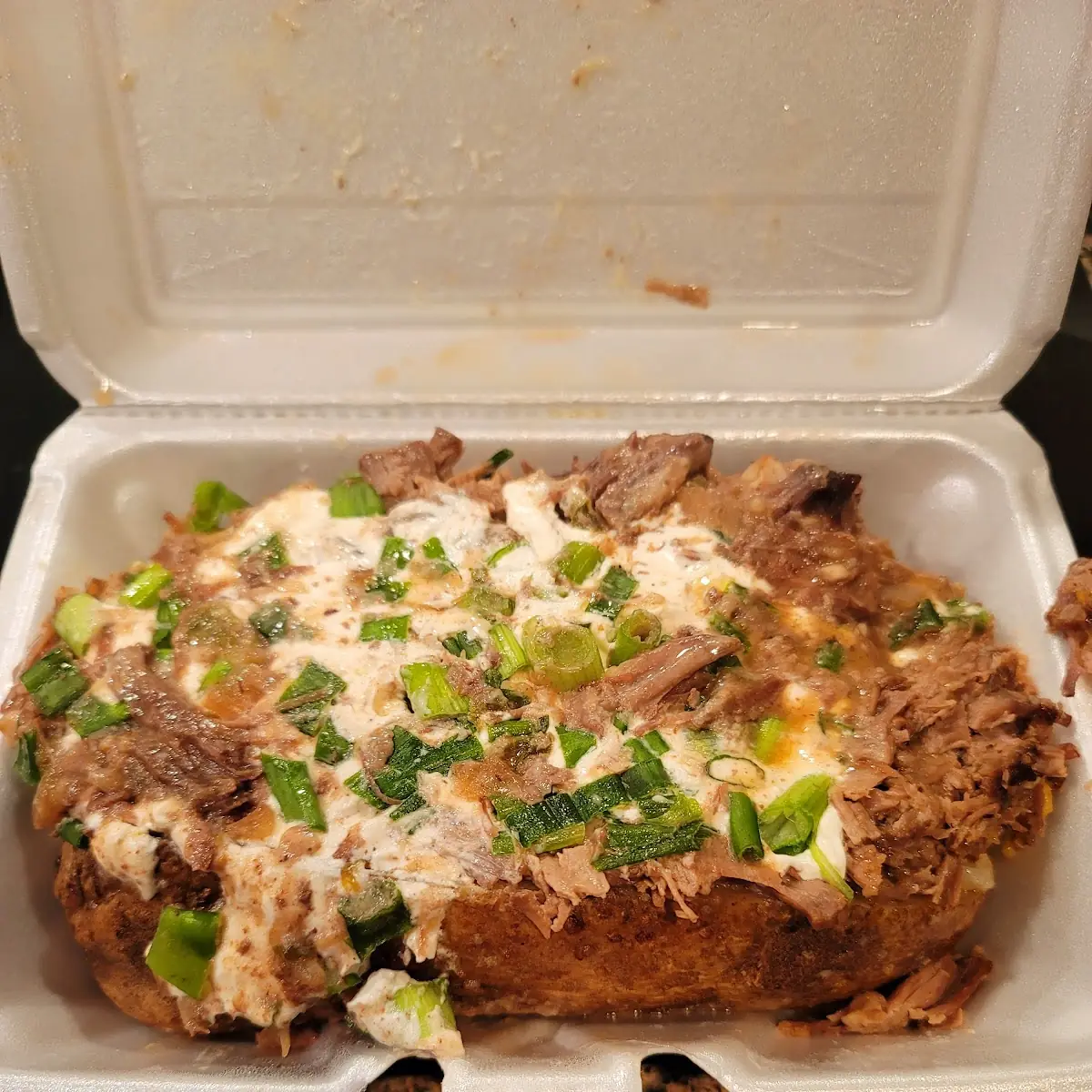 Roast Beef Baked Potato
