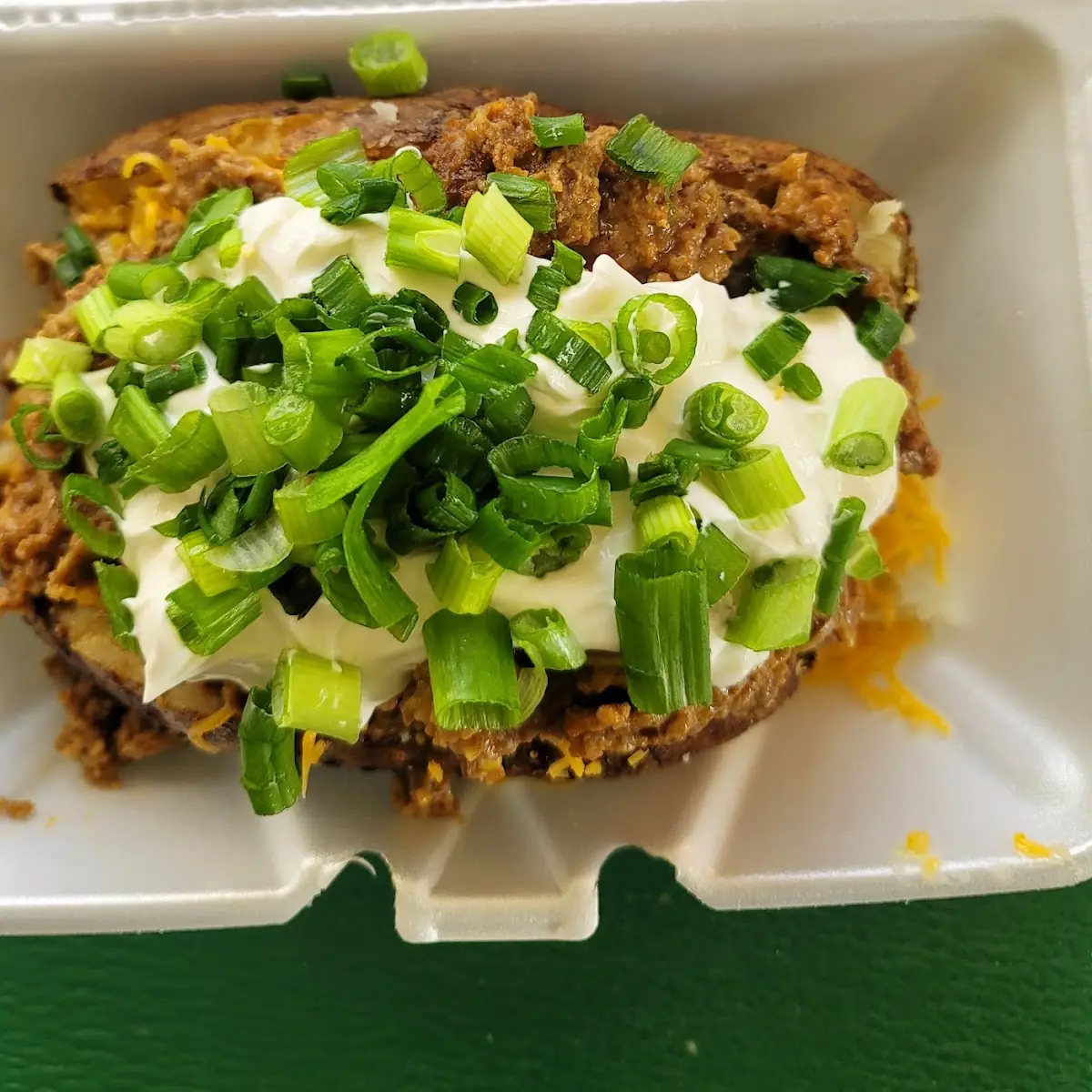 Roast Beef Loaded Baked Potato