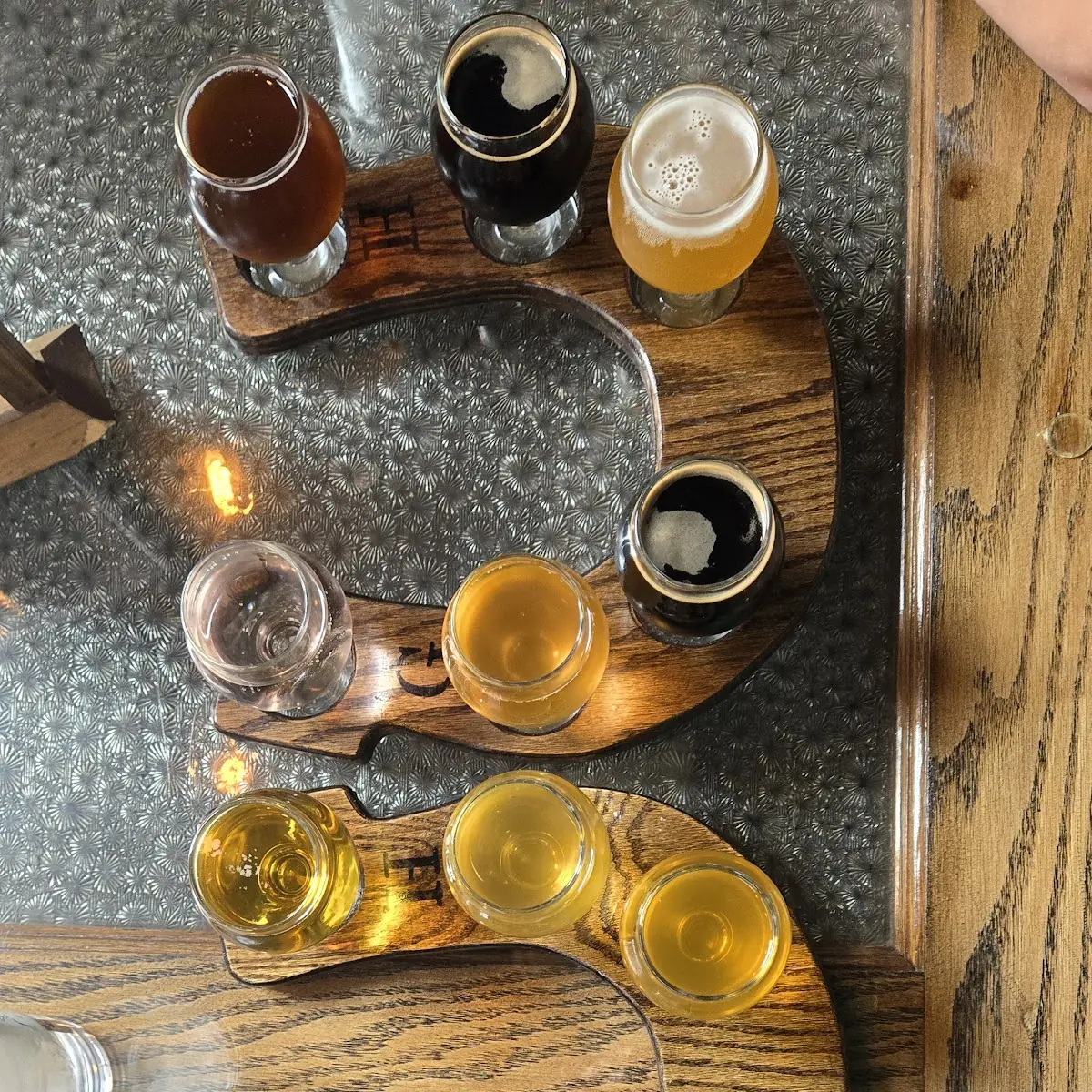 Beer Flight Sampling