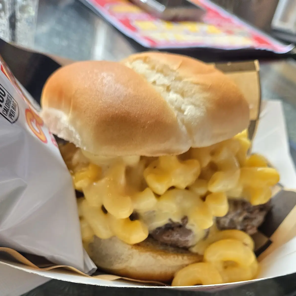 Smash Burger Macaroni and Cheese