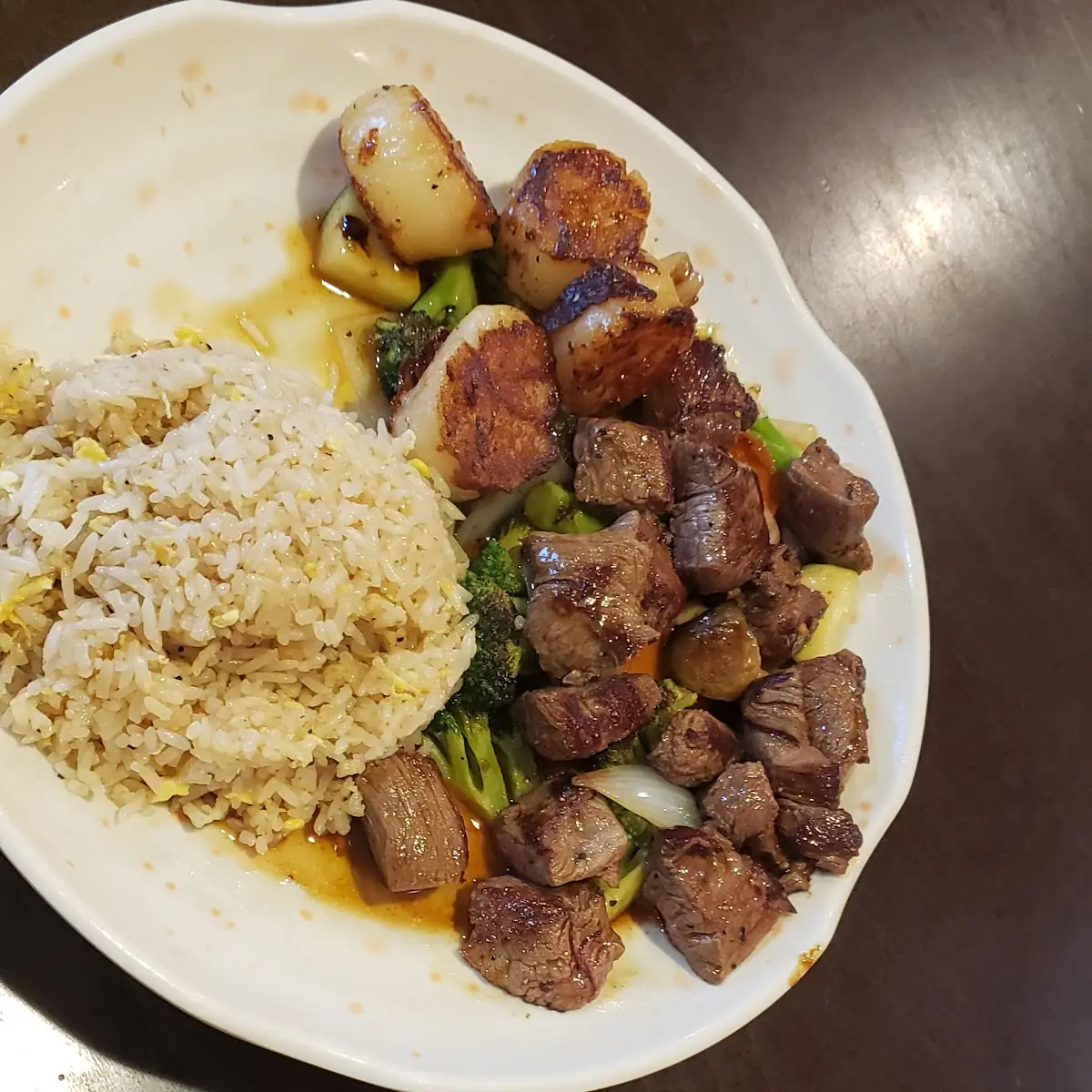 Steak and Scallop Hibachi